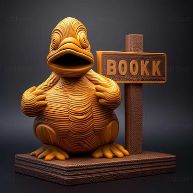 3D модель Psyduck останавливается здесь Блокпост Koduck (STL)